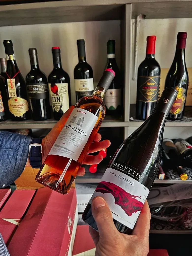 Bouteilles de vin du Frioul sélectionnées par Vini Drelli